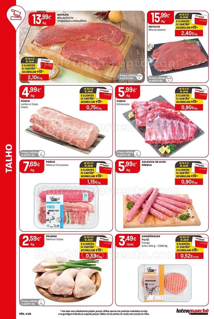 Antevisão Folheto INTERMARCHÉ Contact Promoções de 16 a 22 julho